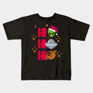 Ho! Ho! Ho! T-shirt alien Kids T-Shirt